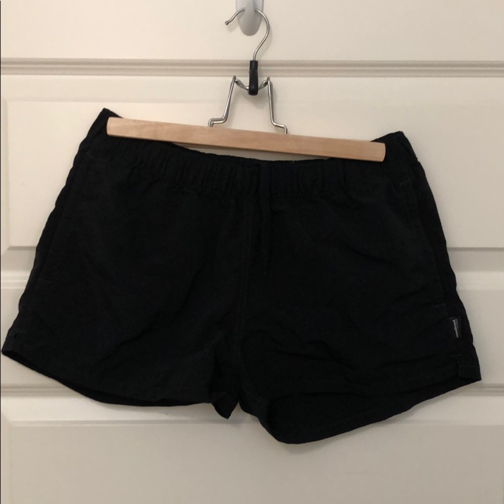 Black Patagonia shorts